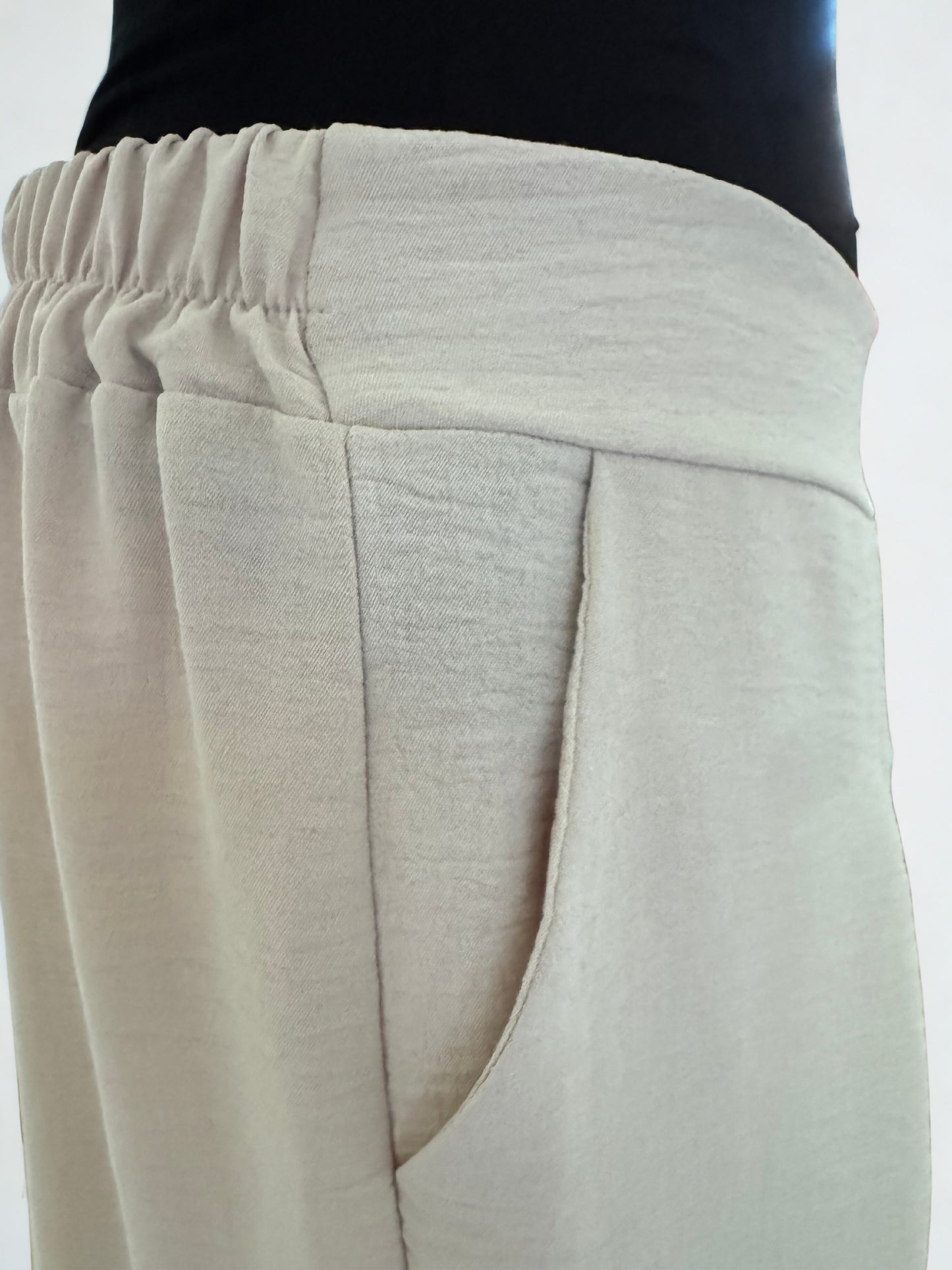 Zwillingsherz fließende Hose - Wide Leg