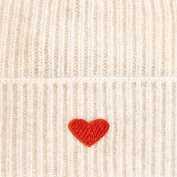 Zwillingsherz Cashmere Mütze