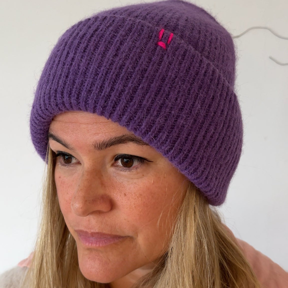 Strickmütze Angora