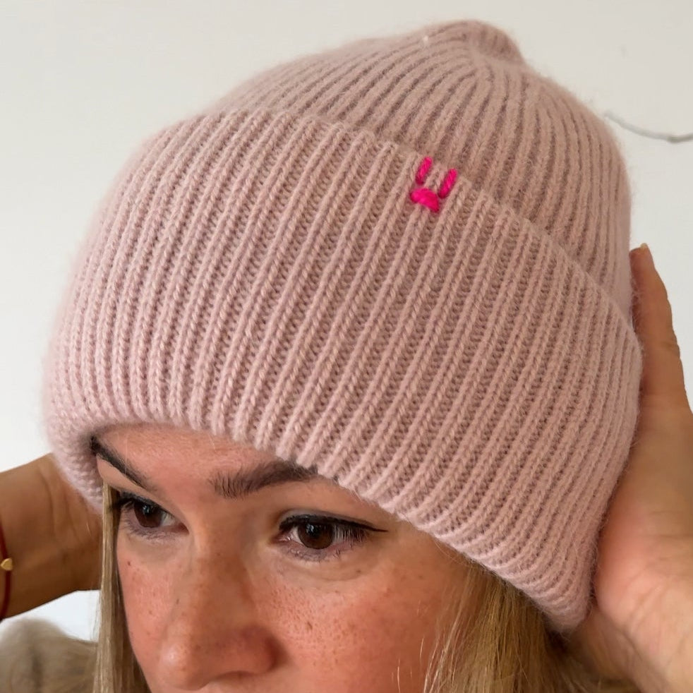 Strickmütze Angora