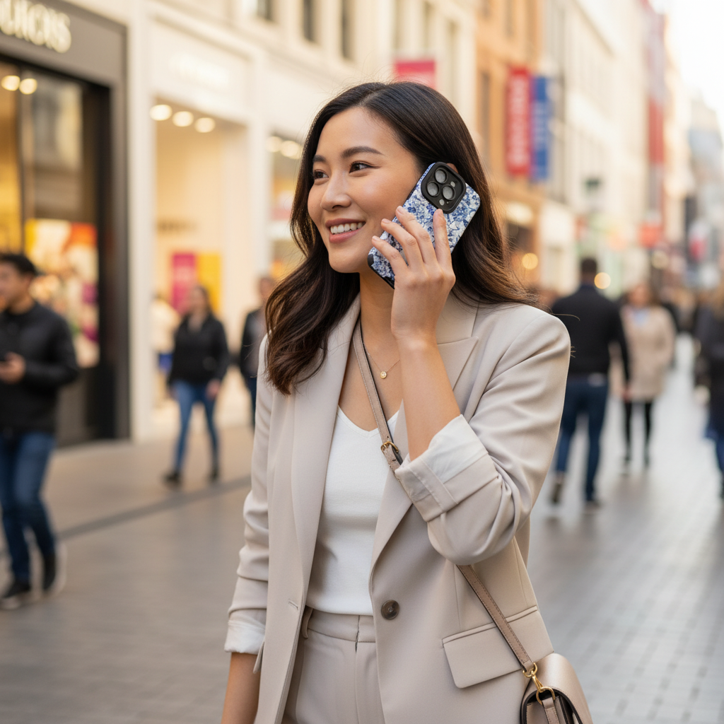 Handycase Blue Blossom