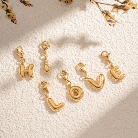 Buchstaben Charm - Personalisierung für Kette & Armband
