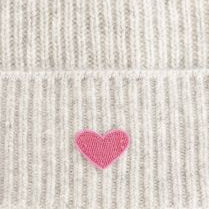 Zwillingsherz Kaschmir Mütze