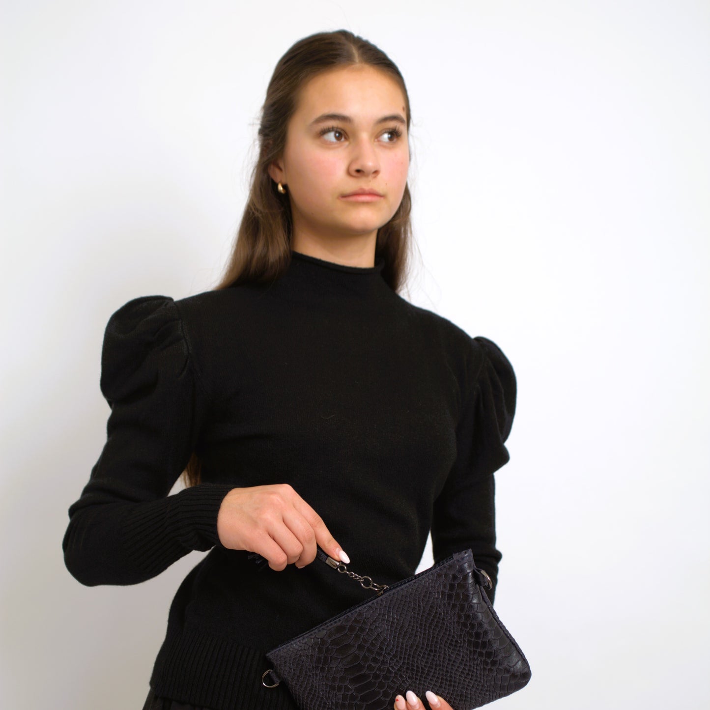Puff Sleeve Knit