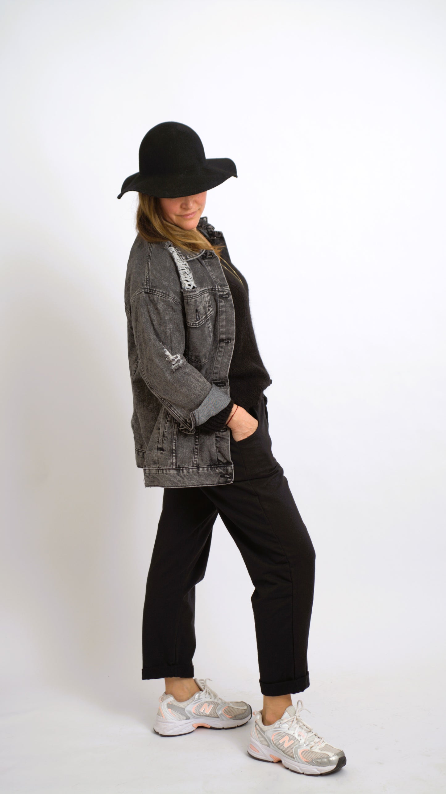 Jeansjacke Used Look