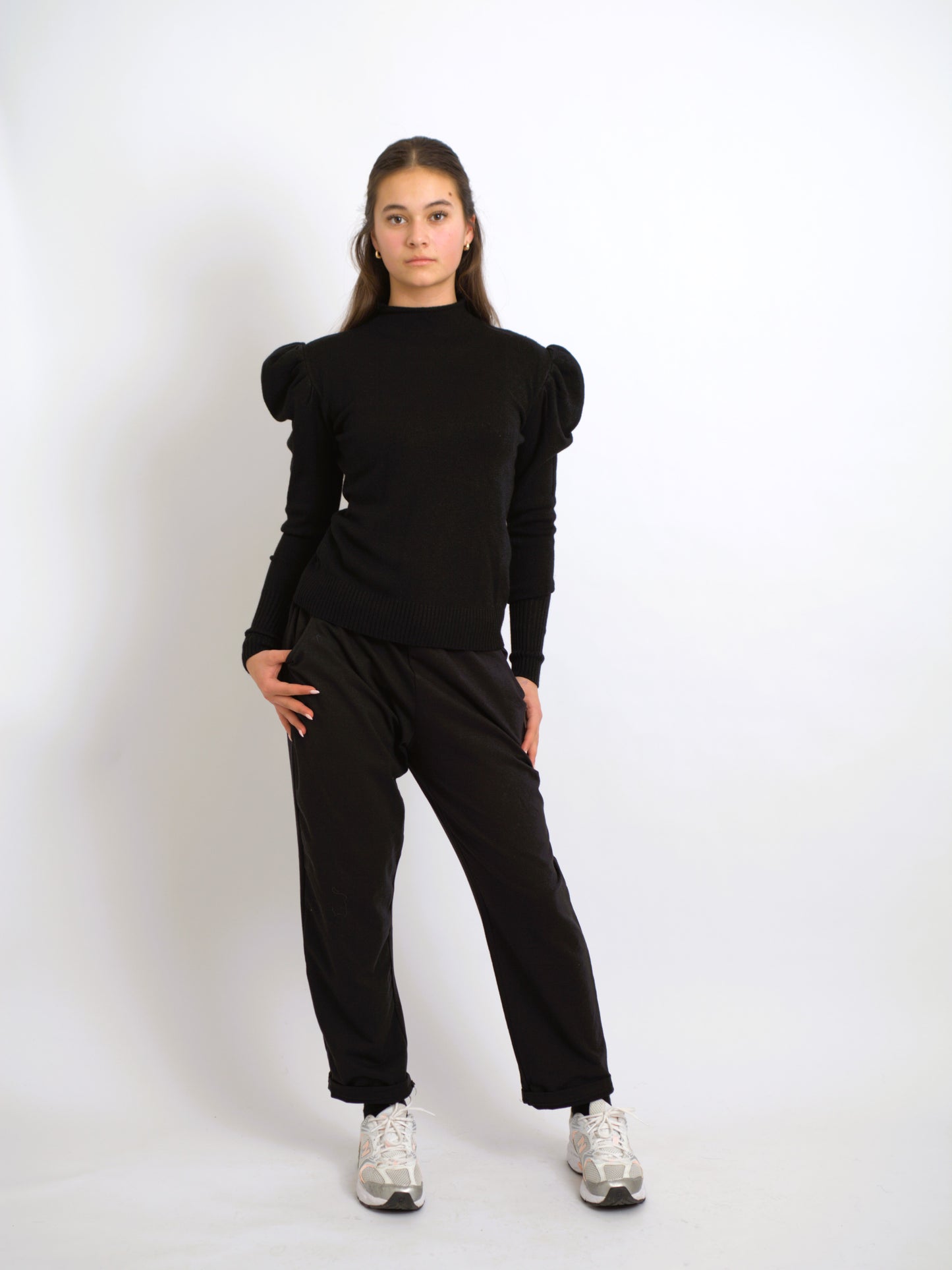Puff Sleeve Knit