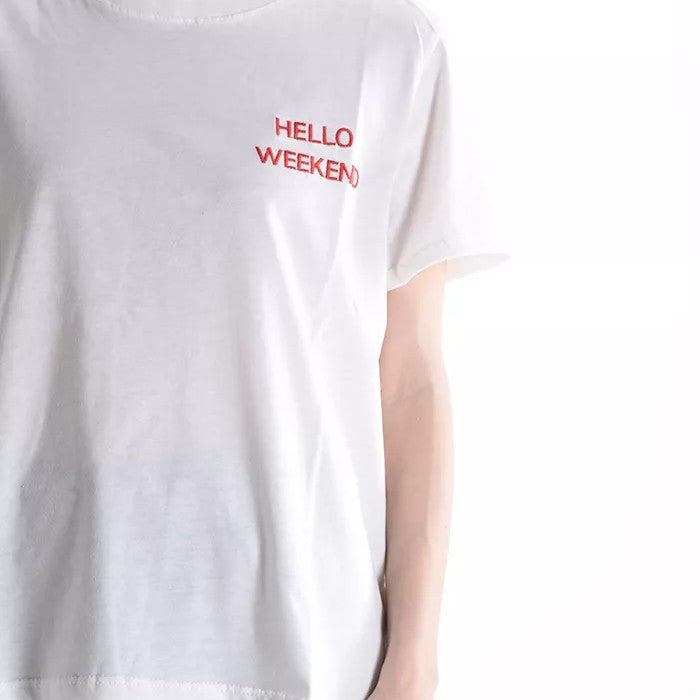 „Hello Weekend“ T-Shirt