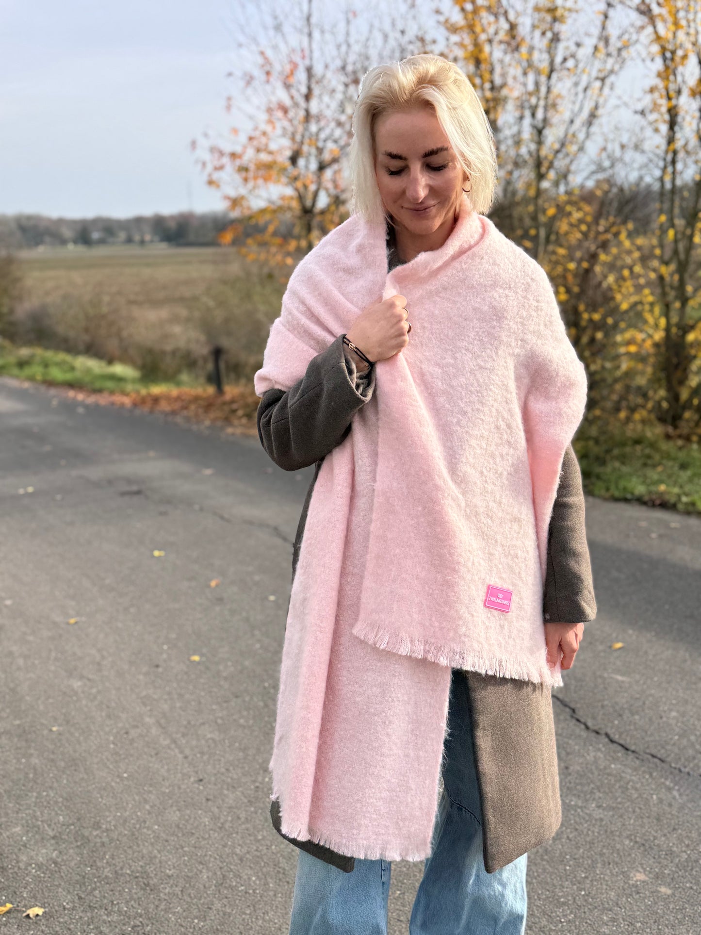 Zwillingsherz XXL-Kuschelschal