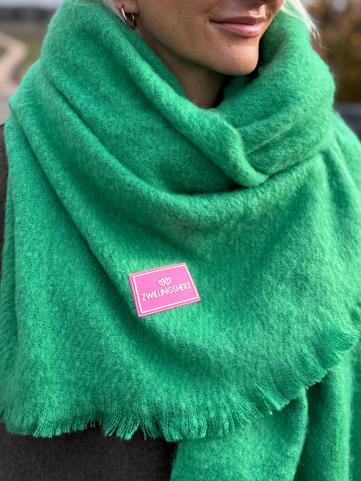 Zwillingsherz XXL-Kuschelschal