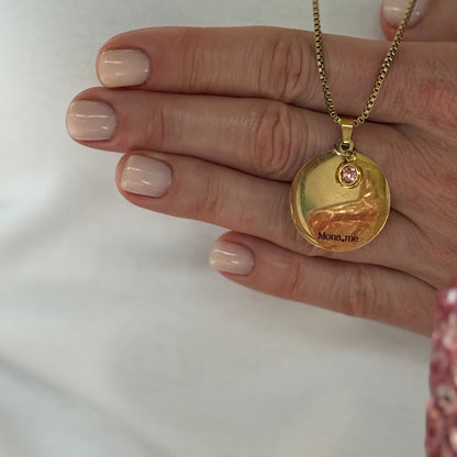 Amie Signature Kette 75 cm mit Medaillon