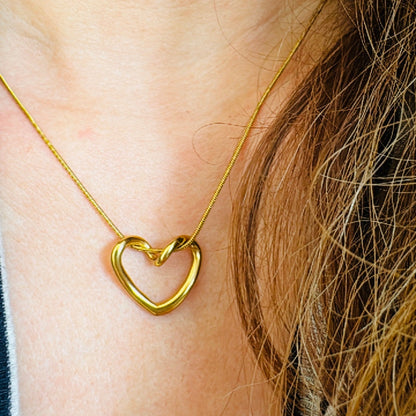 Kette mit Herzanhänger