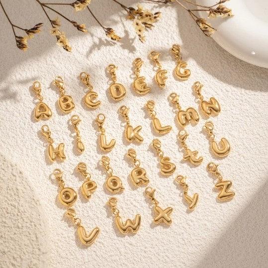 Buchstaben Charm - Personalisierung für Kette & Armband