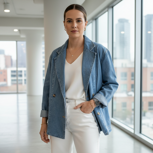 Denim Blazer