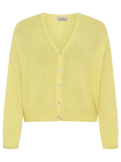 Zwillingsherz Cardigan Lemon