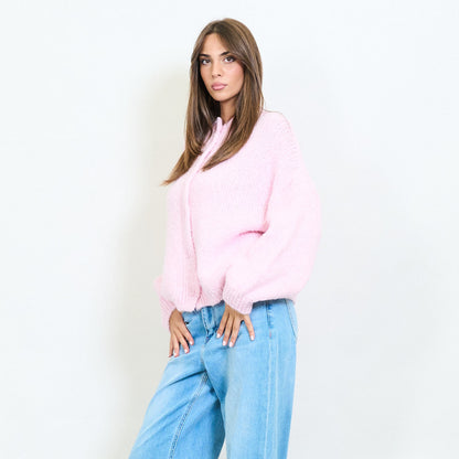 Oversize Strickjacke