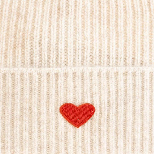 Zwillingsherz Cashmere Mütze