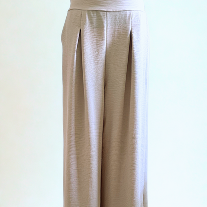 Zwillingsherz fließende Hose - Wide Leg