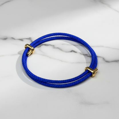 Geflochtenes Stahlarmband