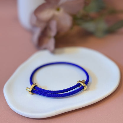 Geflochtenes Stahlarmband