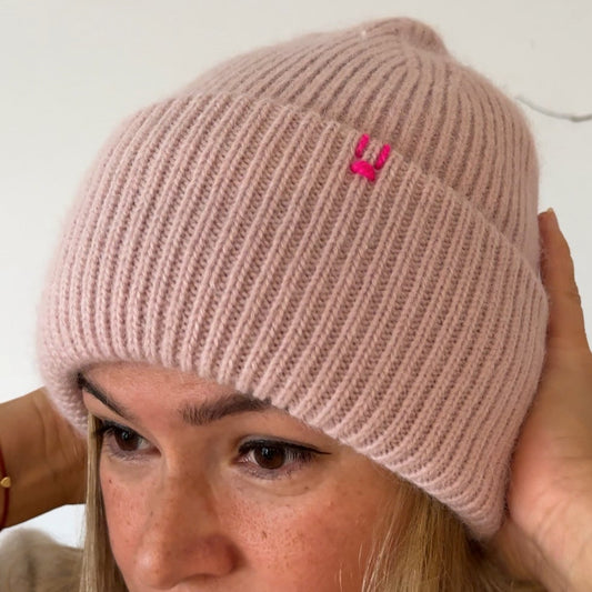 Strickmütze Angora