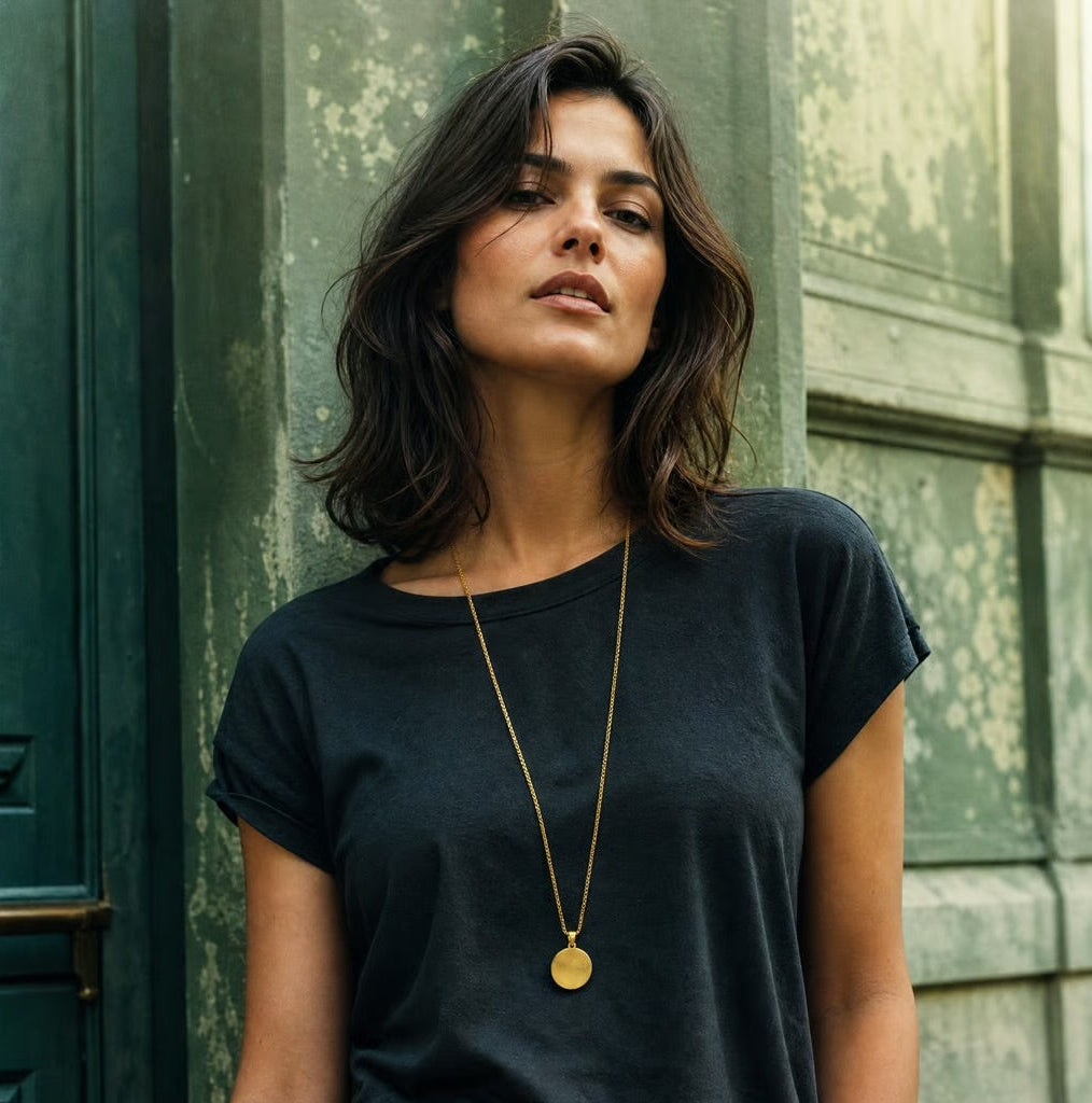 Amie Signature Kette 75 cm mit Medaillon