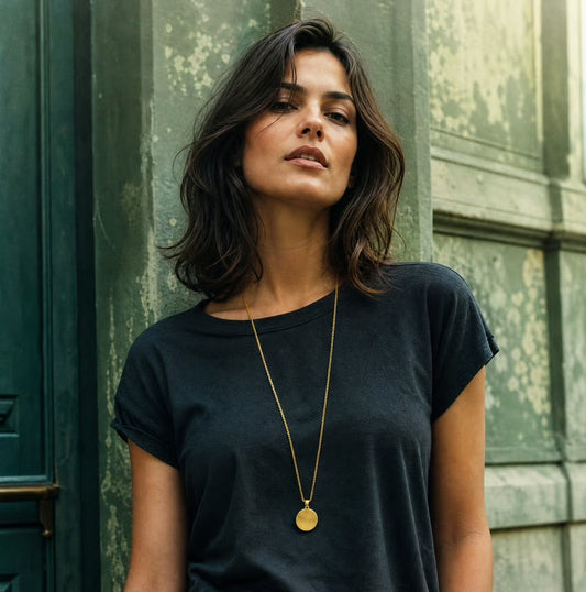 Amie Signature Kette 75 cm mit Medaillon