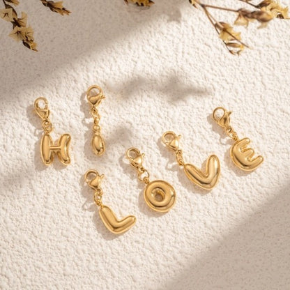 Buchstaben Charm - Personalisierung für Kette & Armband