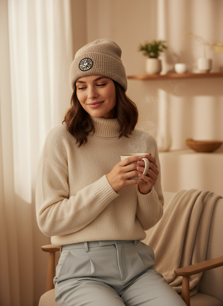 Zwillingsherz Wollmütze Wild at Heart