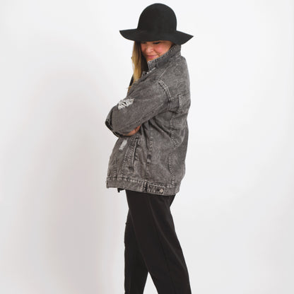 Jeansjacke Used Look