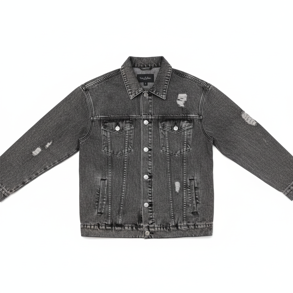 Jeansjacke Used Look