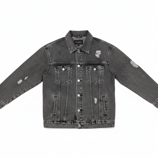 Jeansjacke Used Look