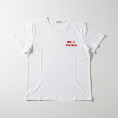 „Hello Weekend“ T-Shirt