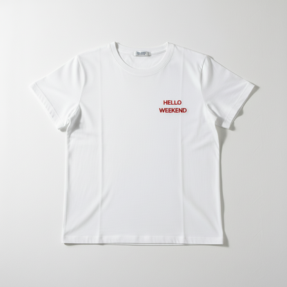 „Hello Weekend“ T-Shirt